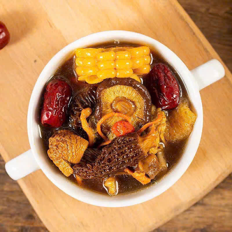 Set canh nấm dưỡng sinh 12 vị